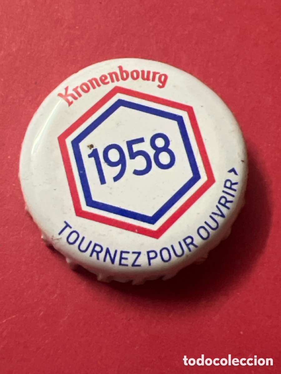Coleccionismo de cervezas: E178. CHAPA CERVEZA - KRONENBOURG