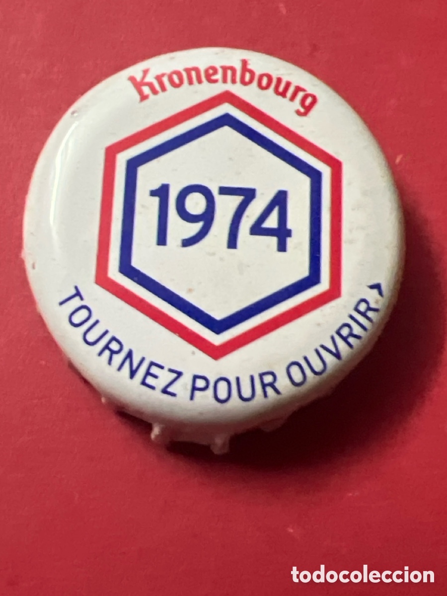 Coleccionismo de cervezas: E201. CHAPA CERVEZA - KRONENBOURG
