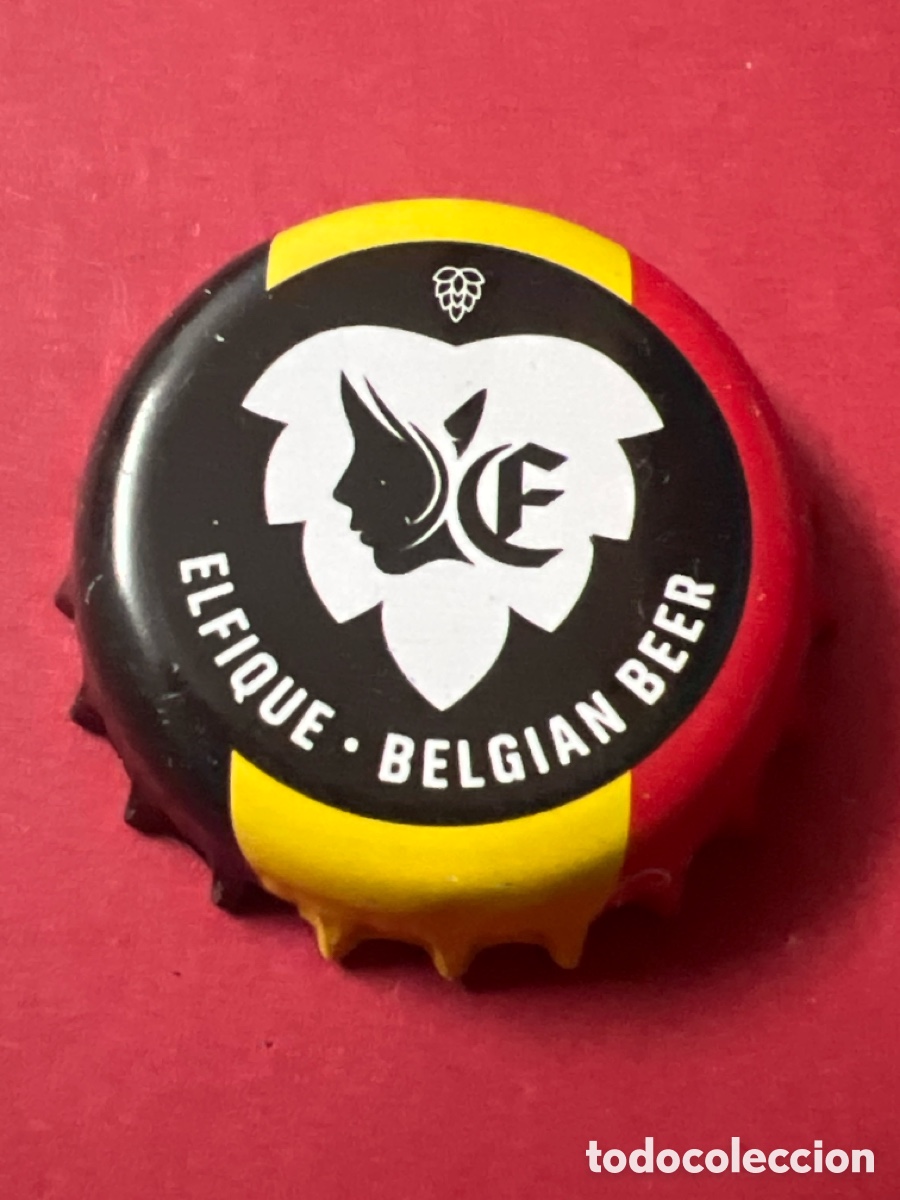Coleccionismo de cervezas: T4/X27/i6. CHAPA CERVEZA - Elfique Belgian Beer - B&Eacute;LGICA