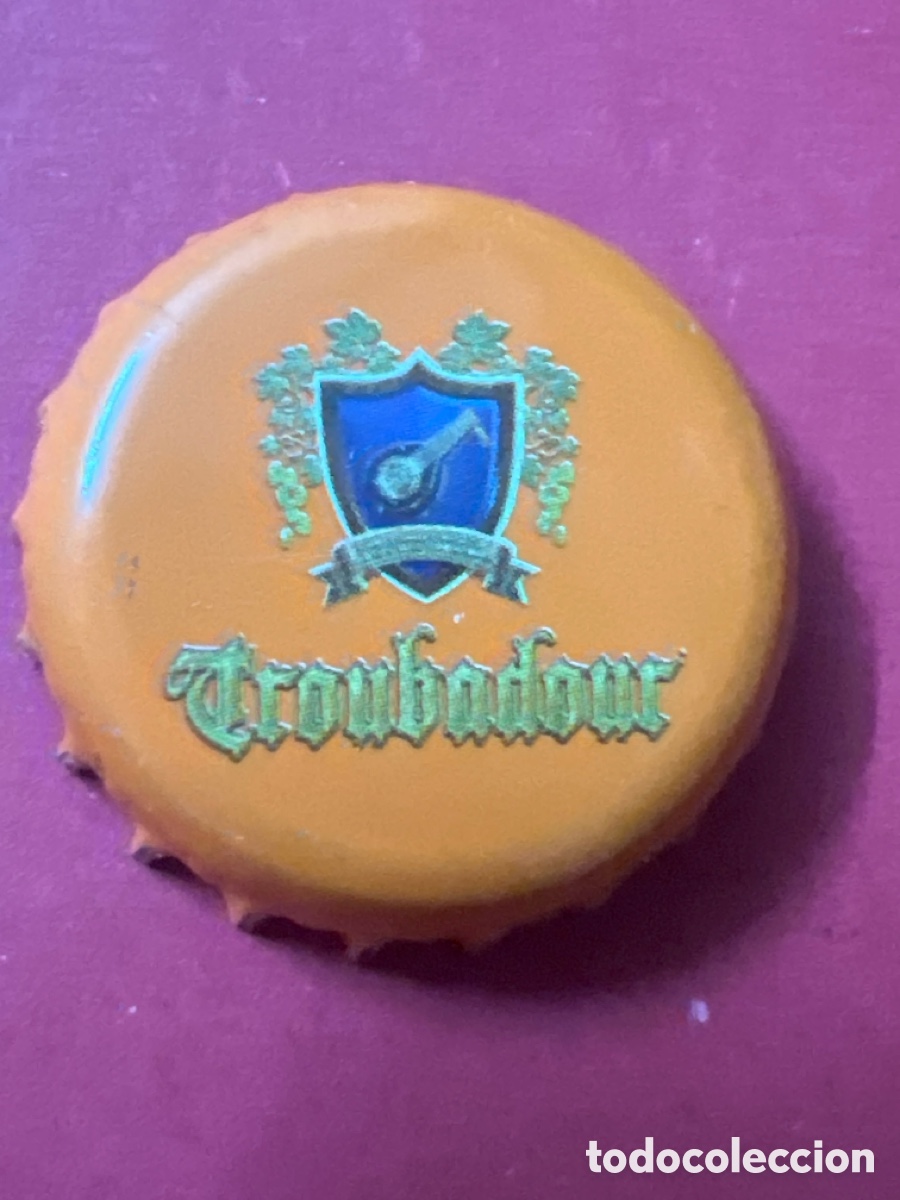 Coleccionismo de cervezas: T4/X27/J5. TAPON CORONA CHAPA BEER BOTTLE CAP KRONKORKEN TAPPI CAPSULE TROUBADOUR - BELGICA