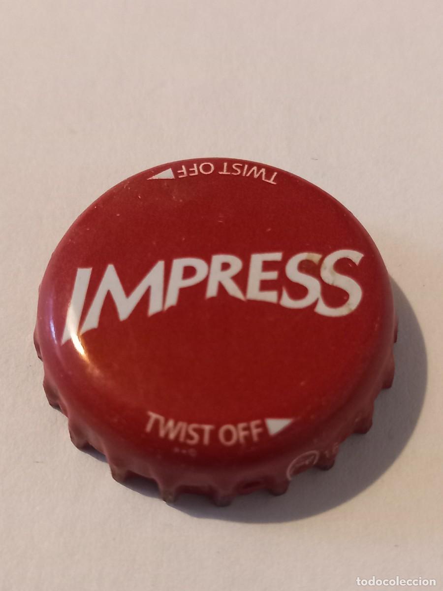 Coleccionismo de cervezas: CHAPA IMPRESS DE POLONIA