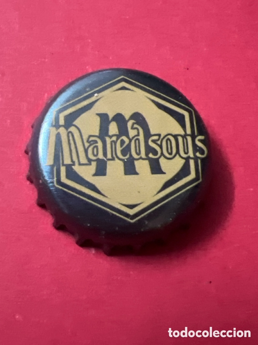 Coleccionismo de cervezas: T4/X27/O3. Chapa Cerveza Maredsous Triple