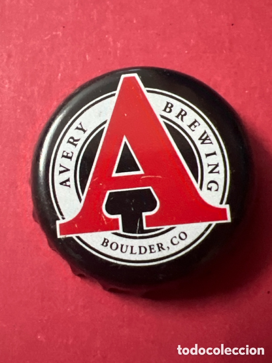 Coleccionismo de cervezas: T4/X27/O5. CHAPA CERVEZA - Avery Brewing Boulder, CO A
