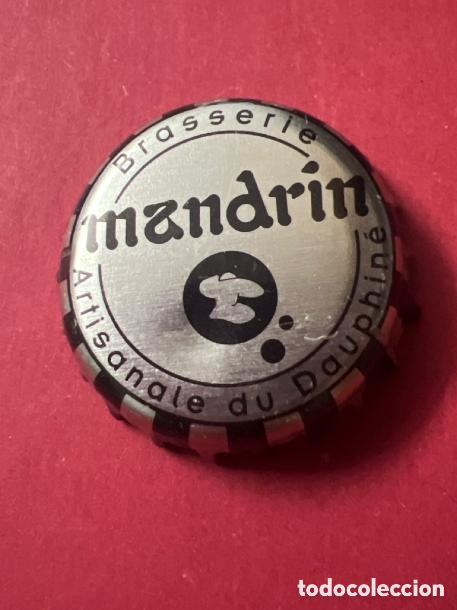 Coleccionismo de cervezas: T4/X27/P1. CHAPA CERVEZA - Mandrin Brasserie Artisanale du Dauphin&eacute;