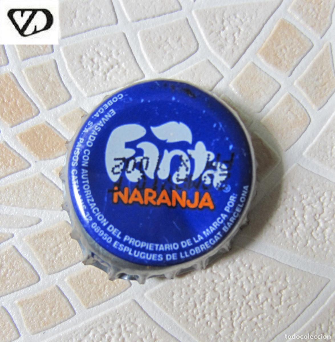 Coleccionismo de cervezas: CHAPAS TAPON CORONA CHAPA REFRESCO FANTA NARANJA
