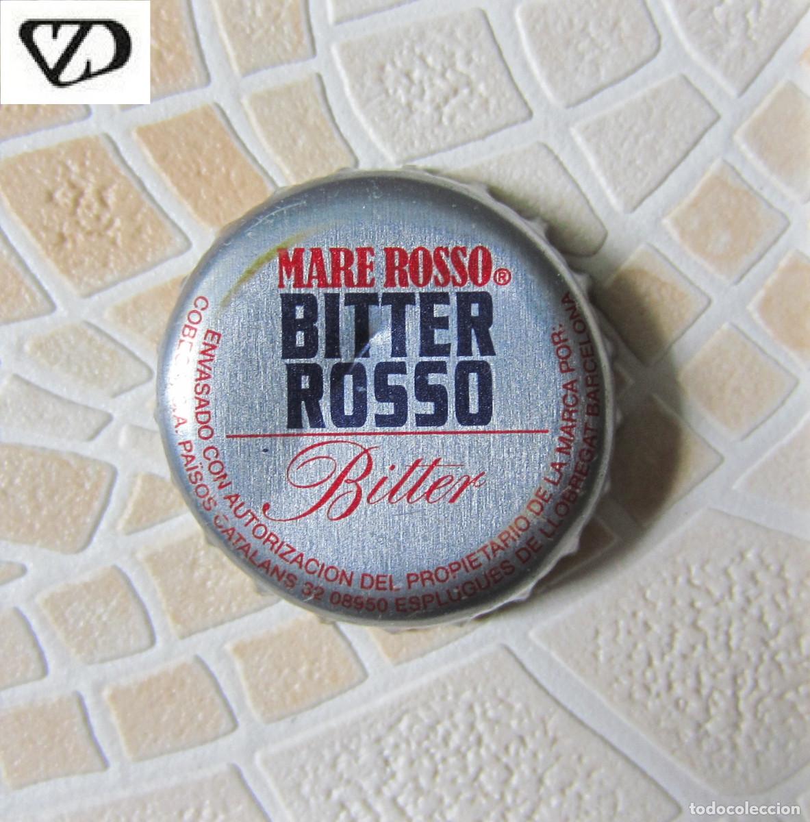 Coleccionismo de cervezas: CHAPAS TAPON CORONA CHAPA REFRESCO BITTER ROSSO