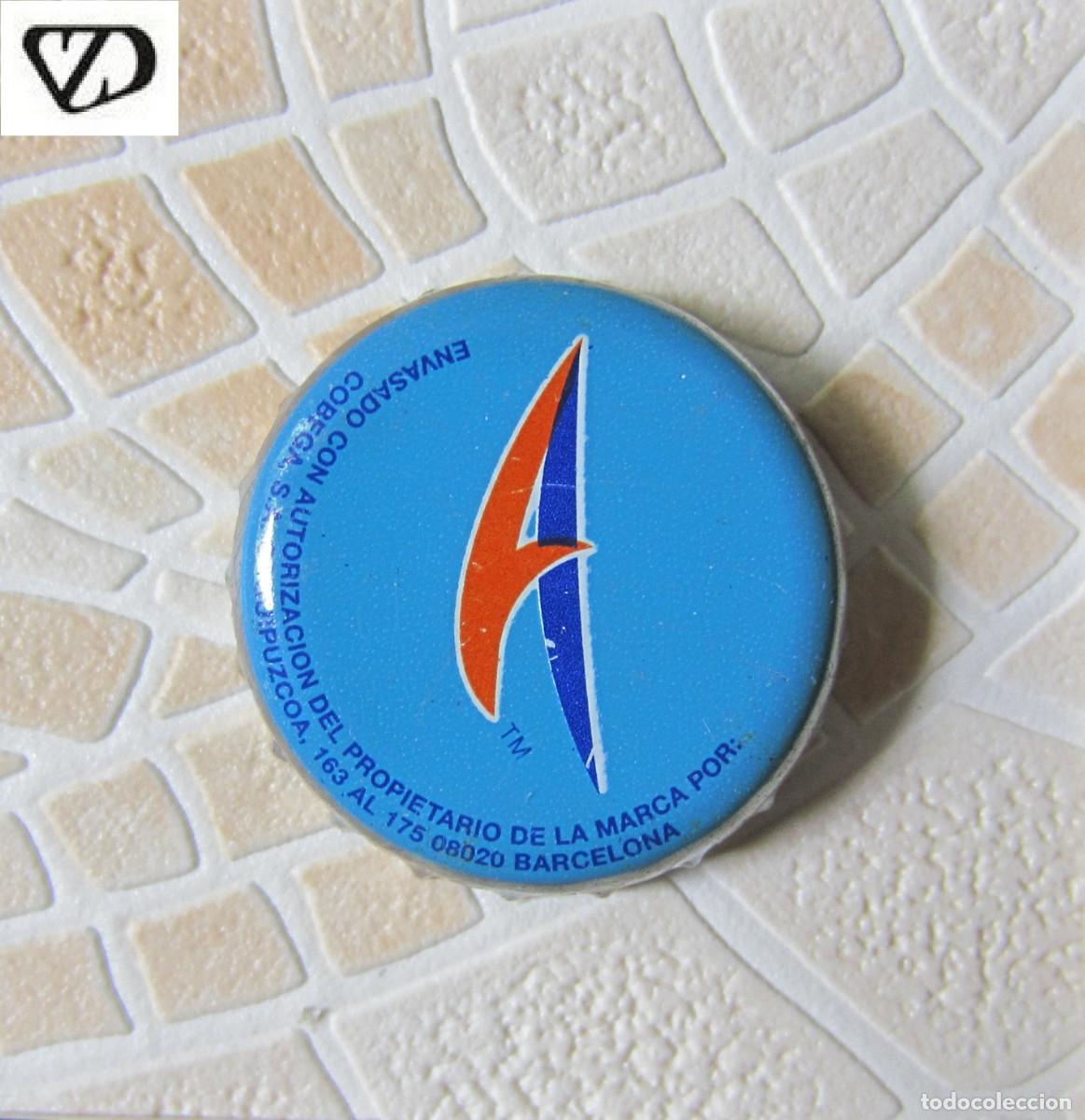 Coleccionismo de cervezas: CHAPAS TAPON CORONA CHAPA REFRESCO AQUARIUS