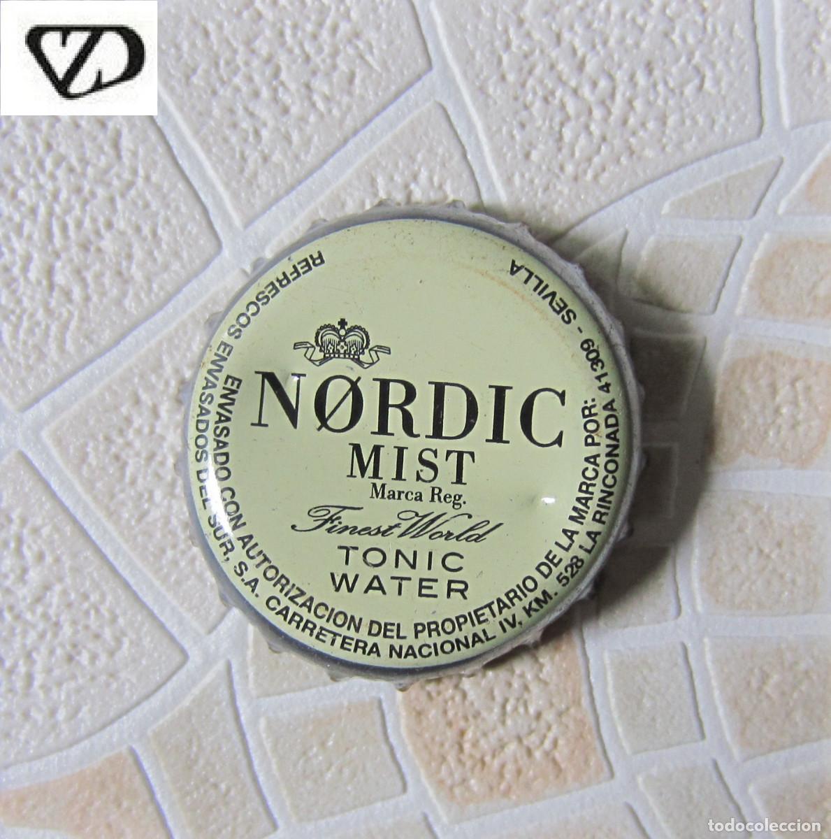 Coleccionismo de cervezas: CHAPAS TAPON CORONA CHAPA REFRESCO TONICA NORDIC MIST