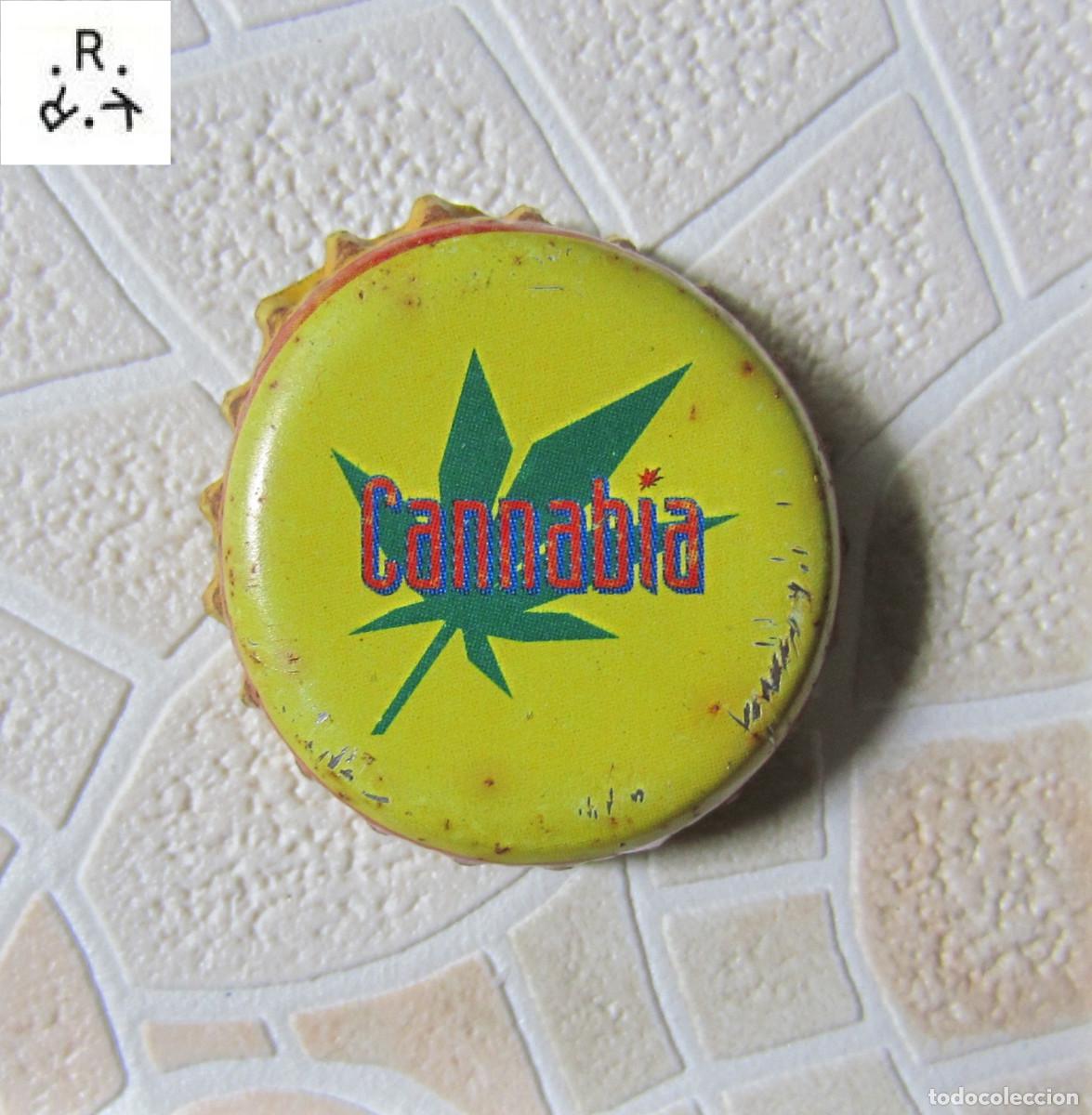 Coleccionismo de cervezas: CHAPAS TAPON CORONA CHAPA CERVEZA CANNABIA