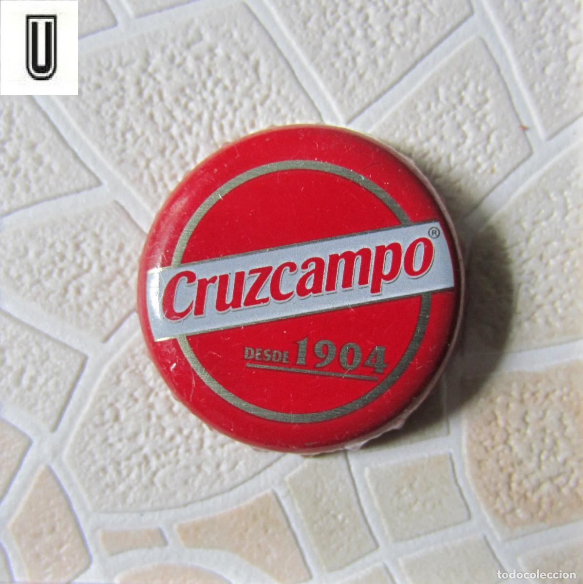 Coleccionismo de cervezas: CHAPAS TAPON CORONA CHAPA CERVEZA CRUZCAMPO