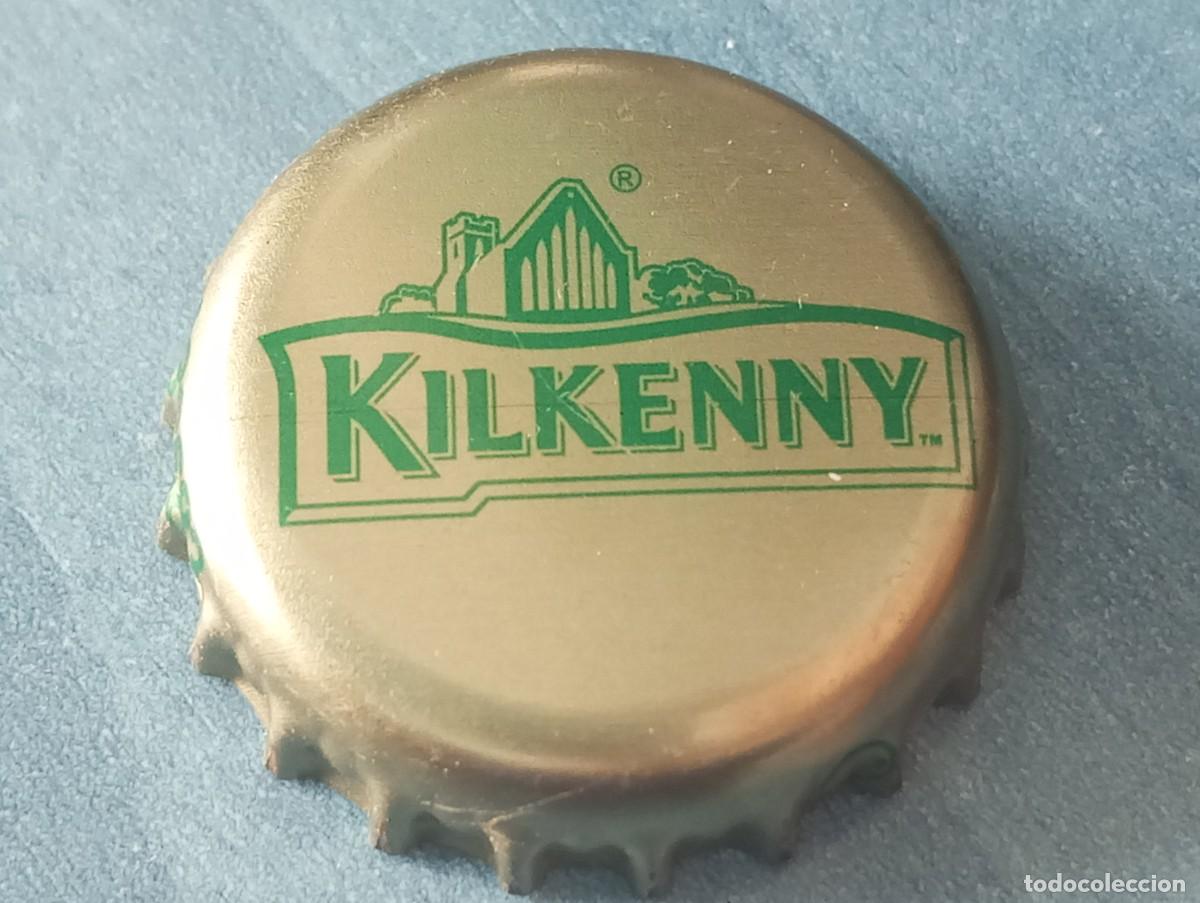 Coleccionismo de cervezas: Chapa tap&oacute;n corona de la cerveza irlandesa KILKENNY