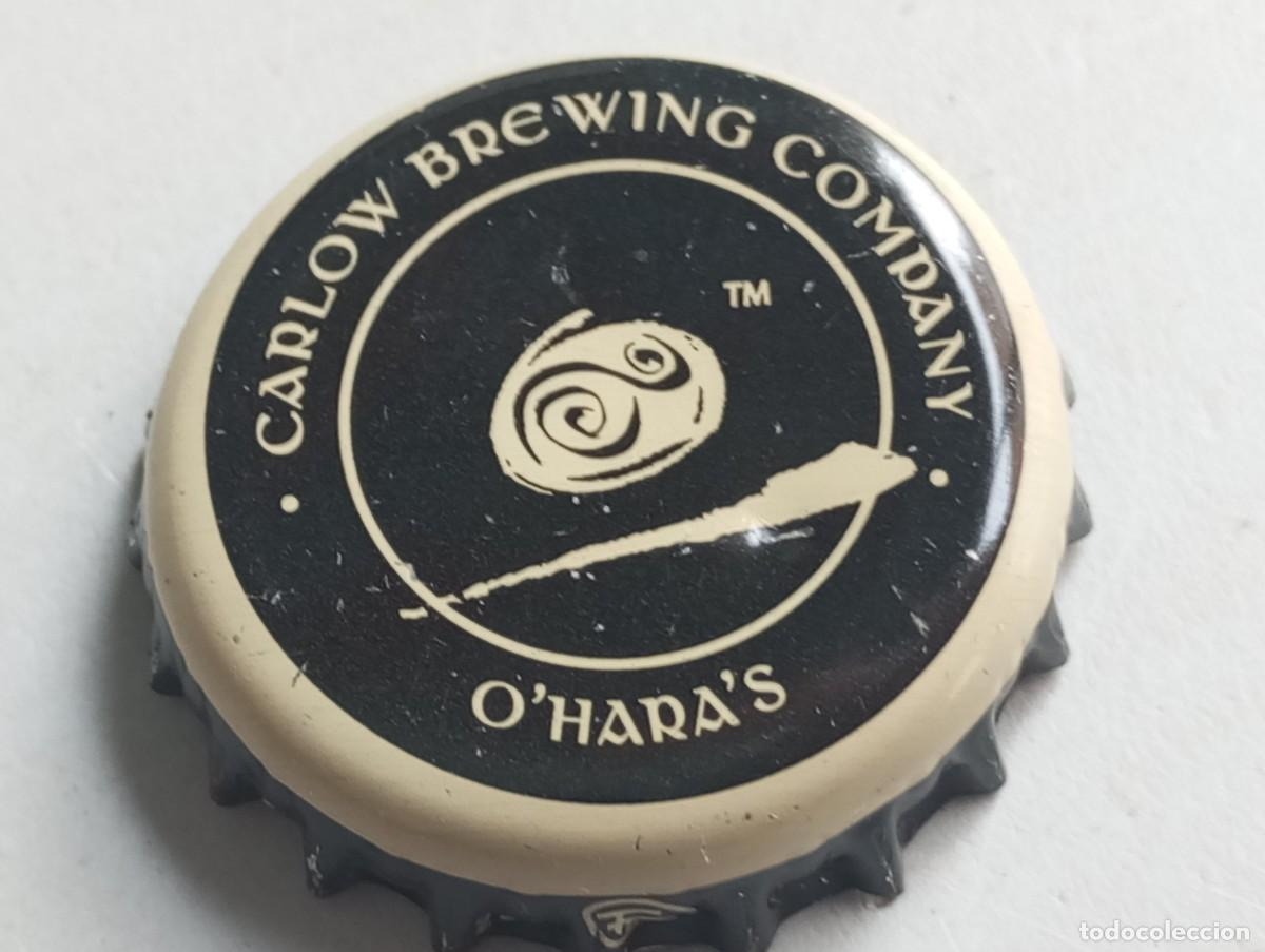 Coleccionismo de cervezas: Chapa tap&oacute;n corona de la cerveza irlandesa O'HARA'S
