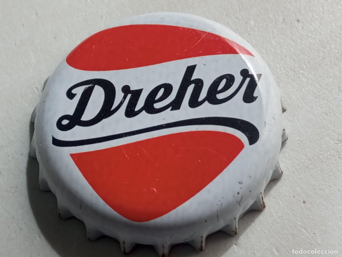 Coleccionismo de cervezas: Chapa tap&oacute;n corona de la cerveza italiana DREHER