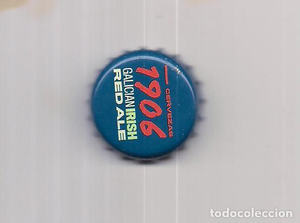 Coleccionismo de cervezas: 1m chapa Estrella Galicia Galician Irish Nb