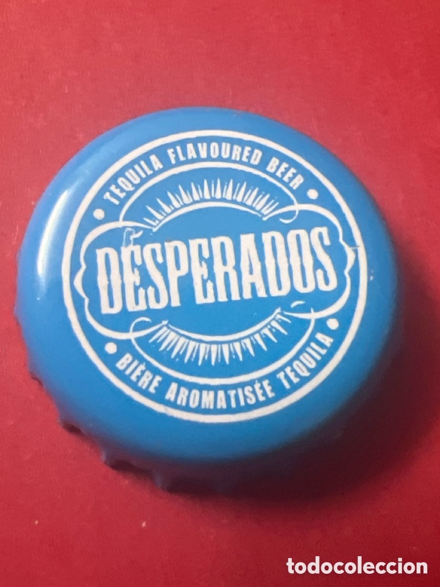 Coleccionismo de cervezas: T4/X24/E6. Desperados Tequila Flavoured Beer - Bi&egrave;re Aromatis&eacute;e Tequila