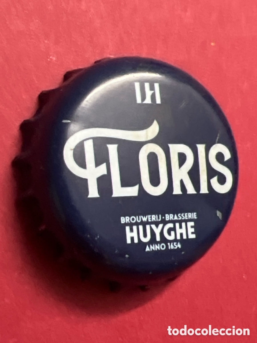 Coleccionismo de cervezas: T4/X26/A3. CHAPA CERVEZA - BELGICA - Floris LH Brouwerij - Brasserie Huyghe Anno 1654