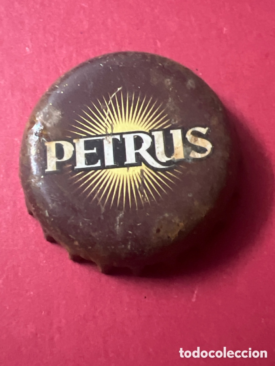 Coleccionismo de cervezas: T4/X26/H4. CHAPA CERVEZA - Chapa tap&oacute;n corona de la cerveza belga PETRUS