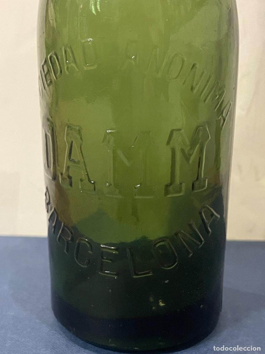 Coleccionismo de cervezas: CERVEZAS - ANTIGUA BOTELLA - DAMM - DE LOS PRIMEROS MODELELOS DE BOTELLA DE LA EMPRESA - DAMM SOCIED