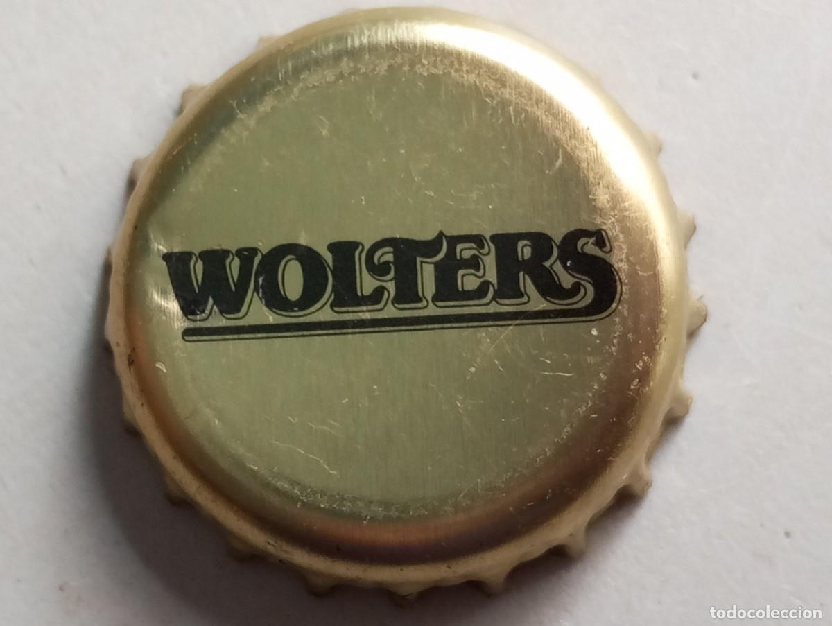 Coleccionismo de cervezas: Chapa tap&oacute;n corona de la cerveza alemana WOLTERS