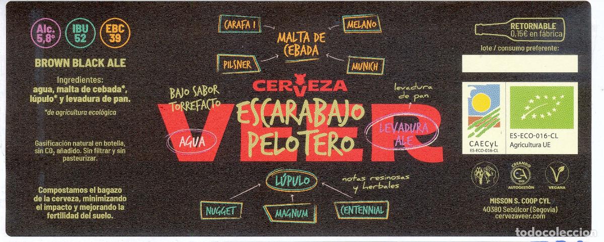 Coleccionismo de cervezas: ESPA&Ntilde;A SPAIN - ETIQUETA LABEL - CERVEZA BEER