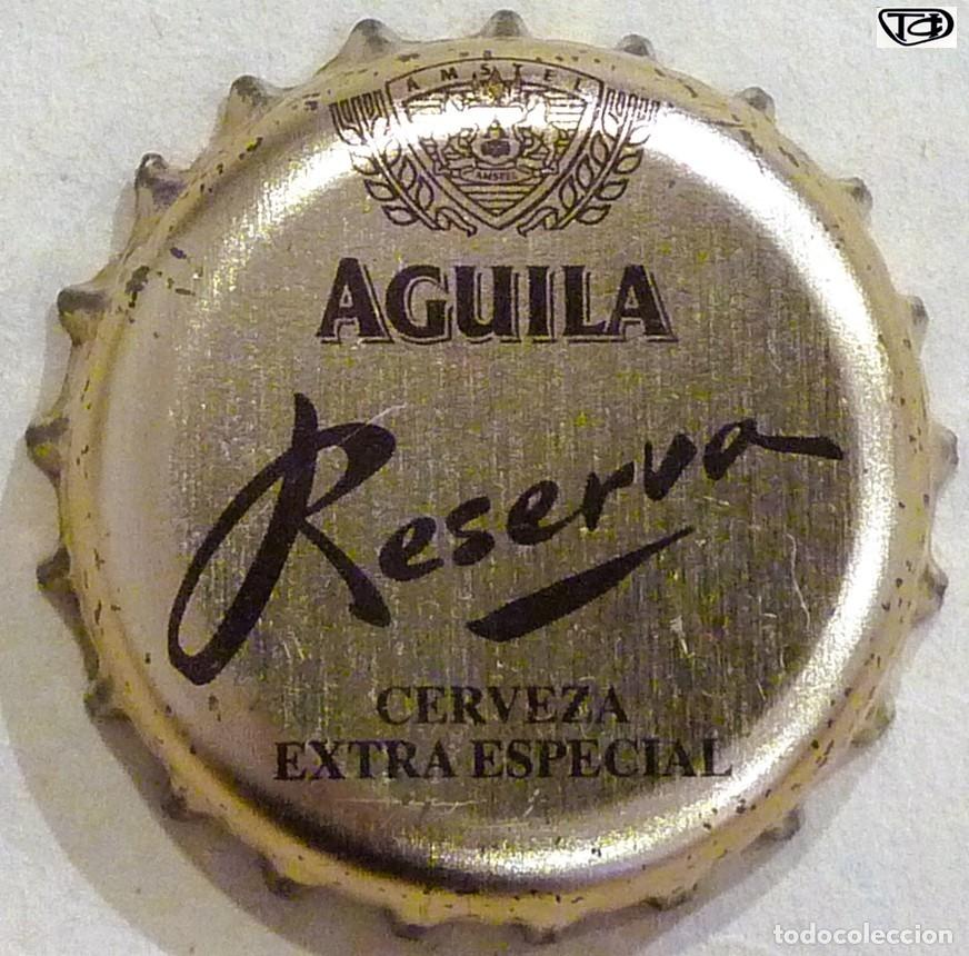Coleccionismo de cervezas: Chapa cerveza AGUILA Reserva Extra xapa kronkorken bottle cap capsule tappi