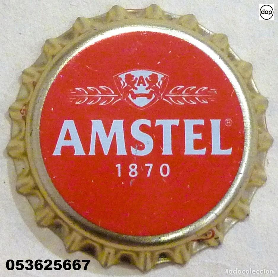Coleccionismo de cervezas: Chapa cerveza AMSTEL 1870 xapa kronkorken bottle cap capsule tappi SIN USAR