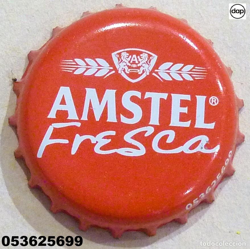 Coleccionismo de cervezas: Chapa cerveza AMSTEL Fresca xapa kronkorken bottle cap capsule tappi
