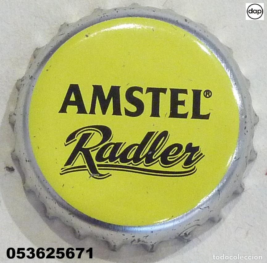 Coleccionismo de cervezas: Chapa cerveza AMSTEL Radler DAP xapa kronkorken bottle cap capsule tappi
