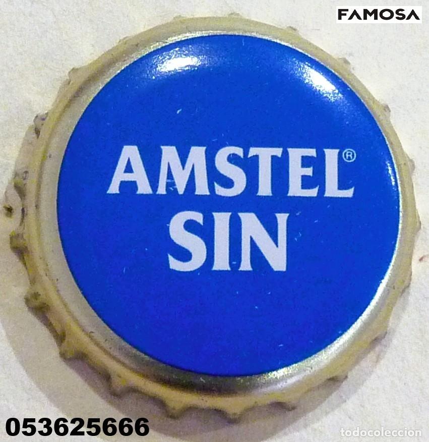 Coleccionismo de cervezas: Chapa cerveza AMSTEL Sin xapa kronkorken bottle cap capsule tappi