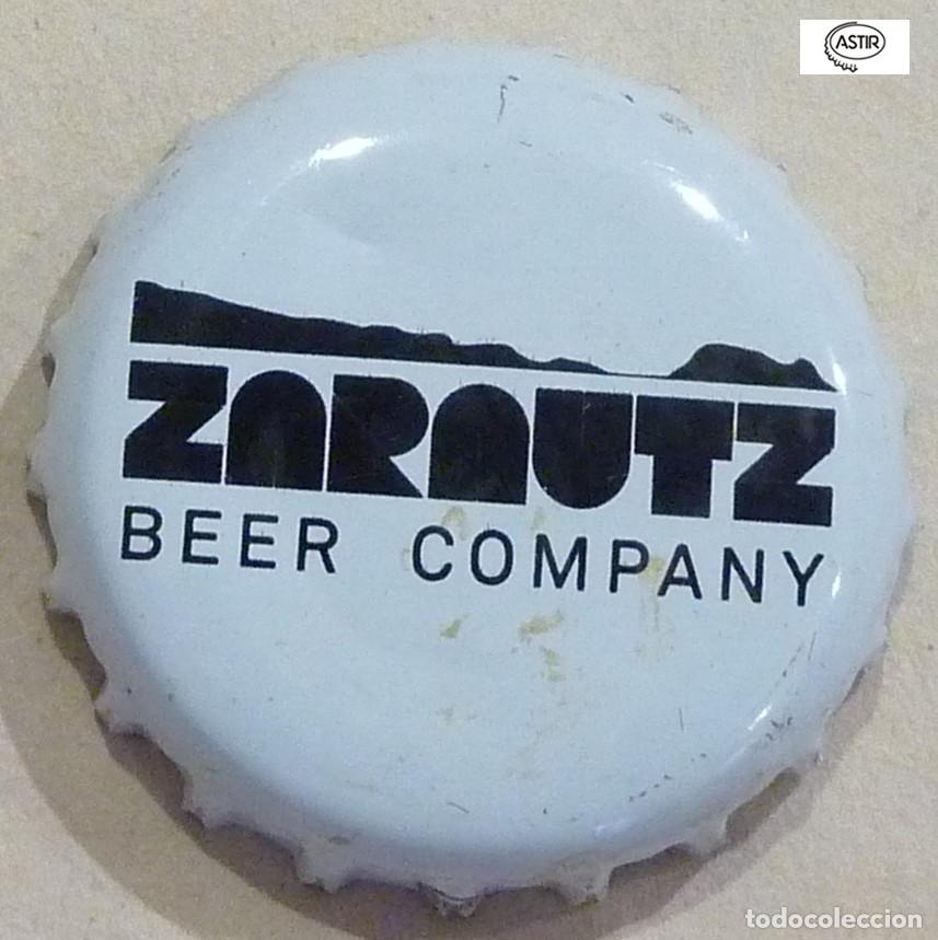 Coleccionismo de cervezas: Chapa cerveza ZARAUTZ xapa kronkorken bottle cap capsule tappi