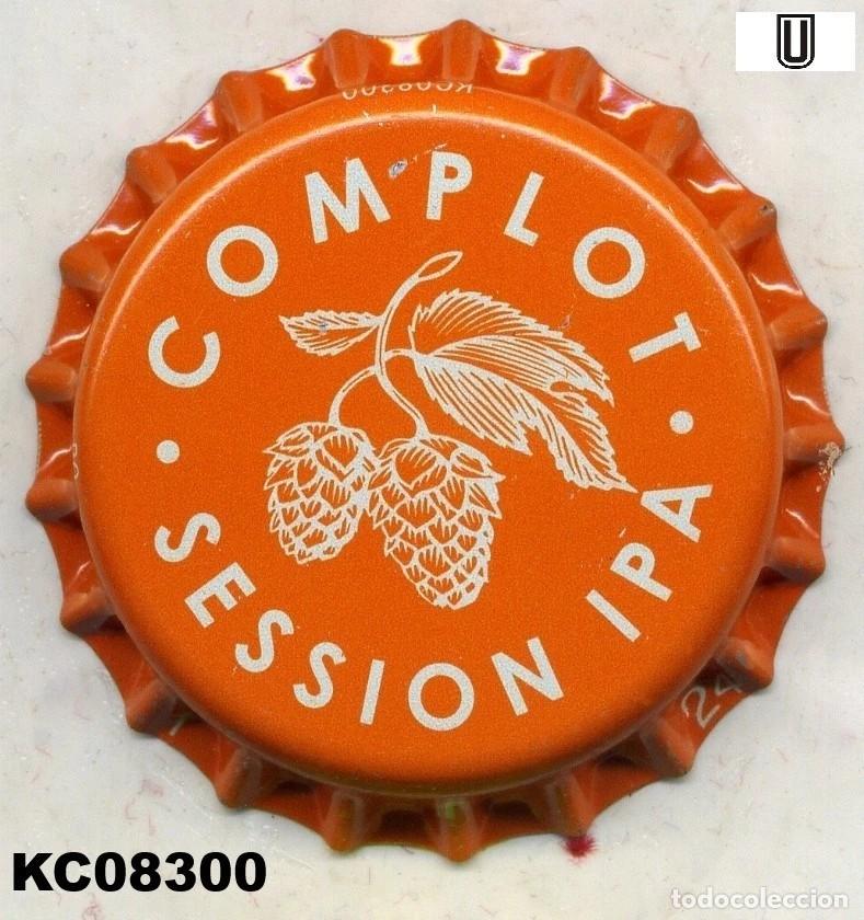 Coleccionismo de cervezas: Chapa cerveza DAMM Complot IPA xapa kronkorken bottle cap capsule tappi SIN USAR