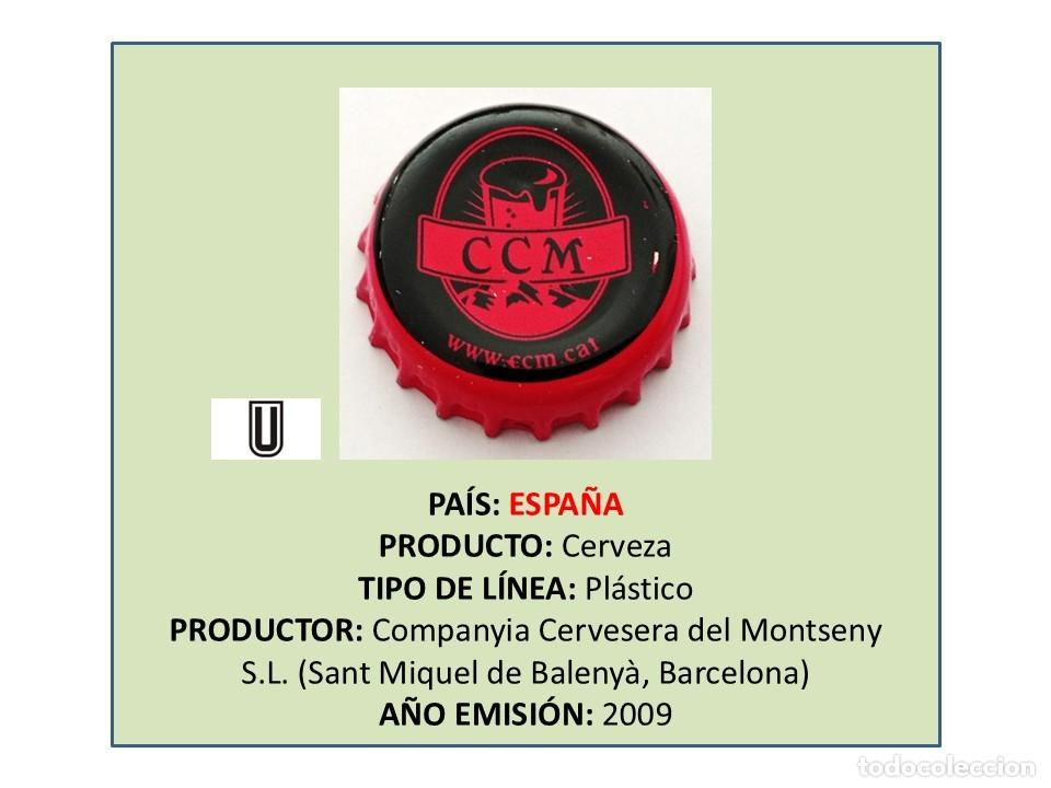 Coleccionismo de cervezas: TAPON CORONA CAPSULA CHAPA CERVEZA CCM MONTSENY HIBERNALE (ESPA&Ntilde;A)