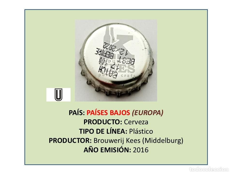 Coleccionismo de cervezas: TAPON CORONA CAPSULA CHAPA CERVEZA KEES (PA&Iacute;SES BAJOS)