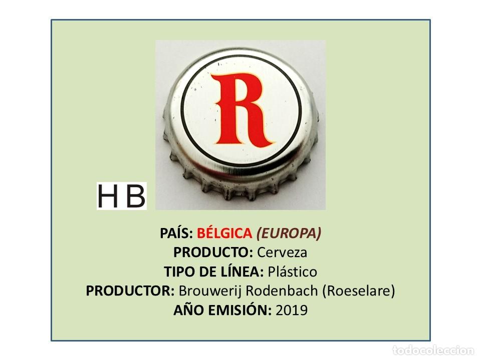 Coleccionismo de cervezas: TAPON CORONA CAPSULA CHAPA CERVEZA RODENBACH (B&Eacute;LGICA)