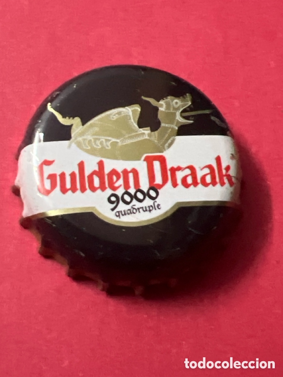 Coleccionismo de cervezas: E91. CHAPA CERVEZA - Chapa Cerveza Gulden Draak Quadrupel