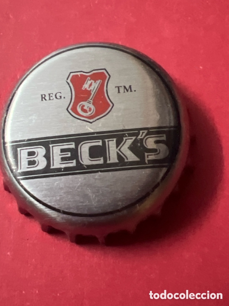 Coleccionismo de cervezas: T72. Chapa Cerveza Becks