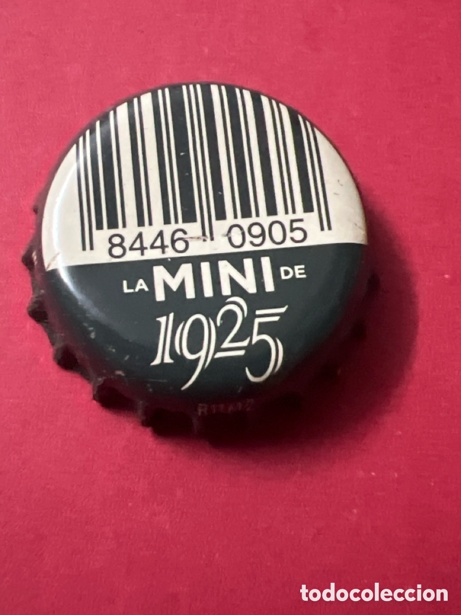 Coleccionismo de cervezas: E543. chapa tap&oacute;n corona de cerveza, La mini de alhambra 1925.