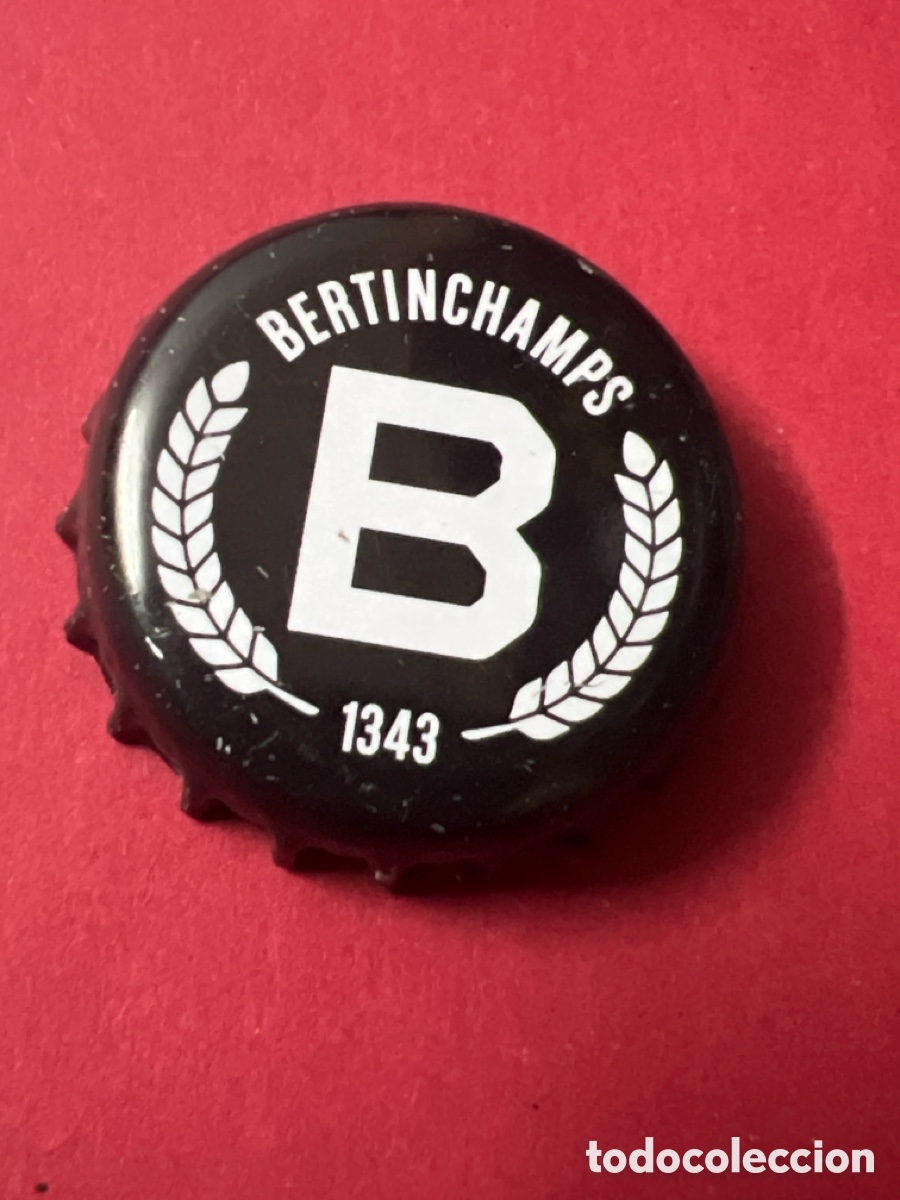 Coleccionismo de cervezas: T4/X30/40. TAPON CORONA CAPSULA CHAPA CERVEZA BERTINCHAMPS (B&Eacute;LGICA)