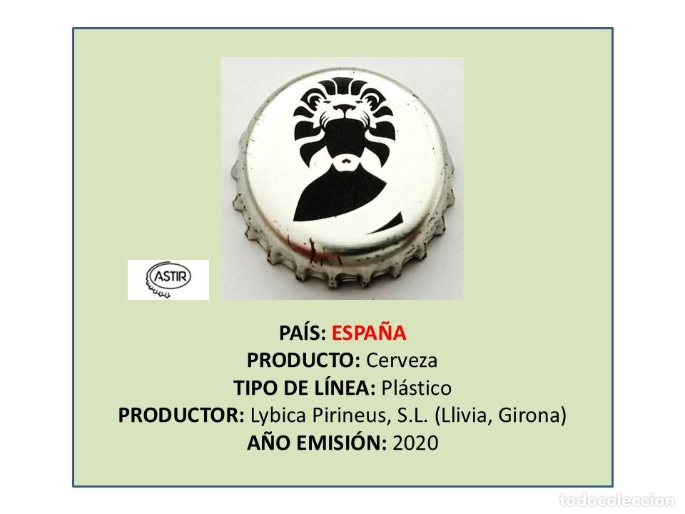 Coleccionismo de cervezas: TAPON CORONA CAPSULA CHAPA CERVEZA LYBICA (ESPA&Ntilde;A)