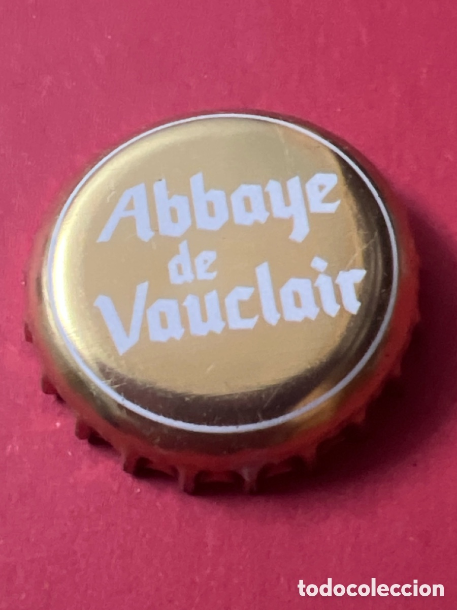 Coleccionismo de cervezas: T4/X30/53. TAPON CORONA CAPSULA CHAPA CERVEZA ABBAYE DE VAUCLAIR (FRANCIA)