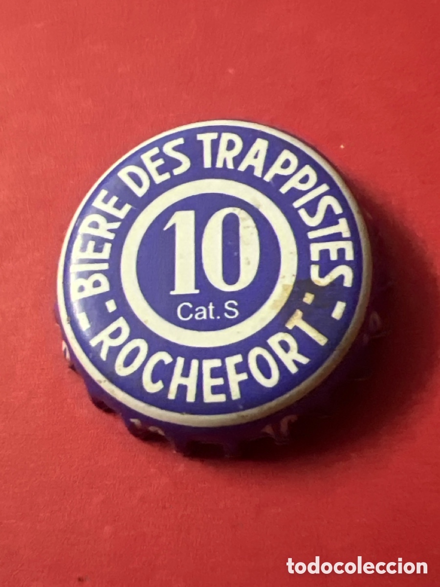 Coleccionismo de cervezas: T4/X30/83. Chapa Cerveza Rochefort la 10