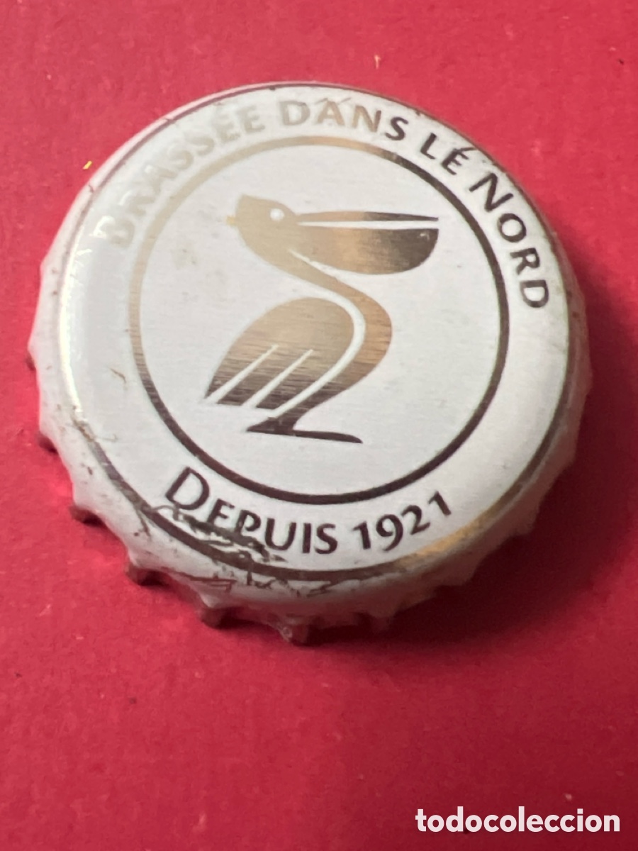 Coleccionismo de cervezas: T4/X30/90. CHAPA CERVEZA - Brass&eacute;e dans le nord depuis 1921