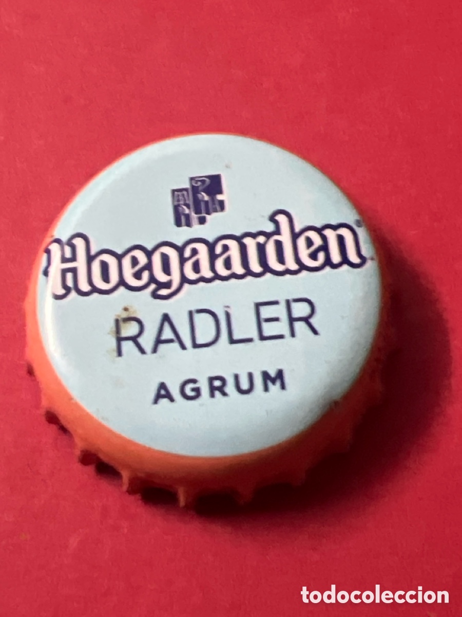 Coleccionismo de cervezas: T4/X23/B1. CHAPA BOTTLE CAP KRONKORKEN TAPPI CAPSULE - CERVEZA HOEGAARDEN RADLER AGRUM (B&Eacute;LGICA)