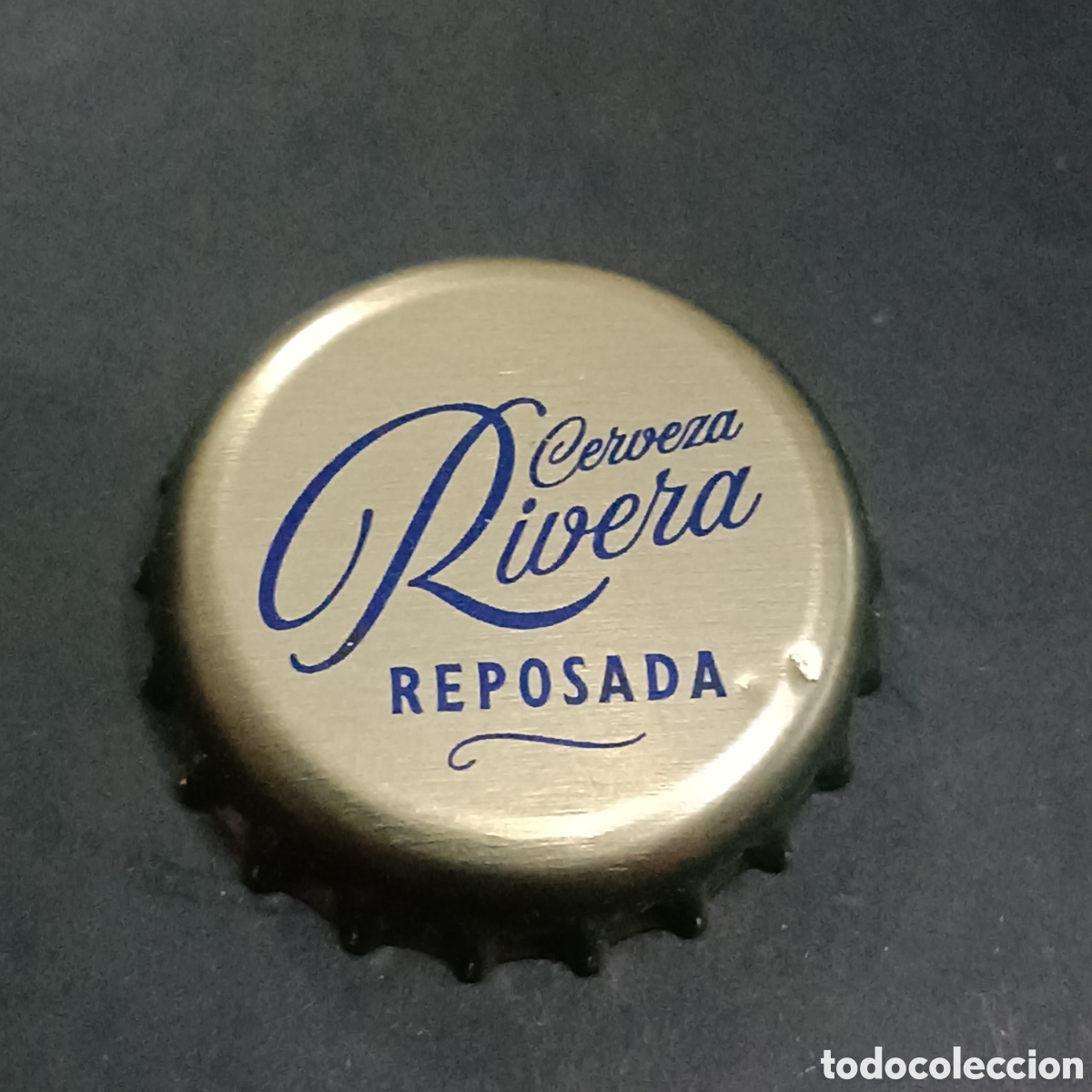 Collezionismo di birre: Chapa de cerveza Estrella Galicia Cerveza Rivera Reposada
