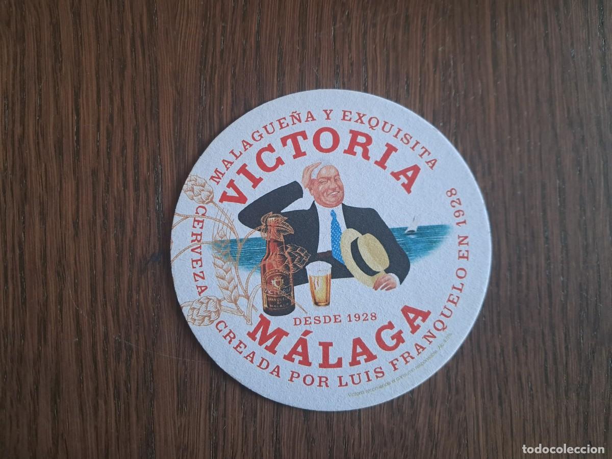 Coleccionismo de cervezas: posavasos de cerveza, Victoria, M&aacute;laga.