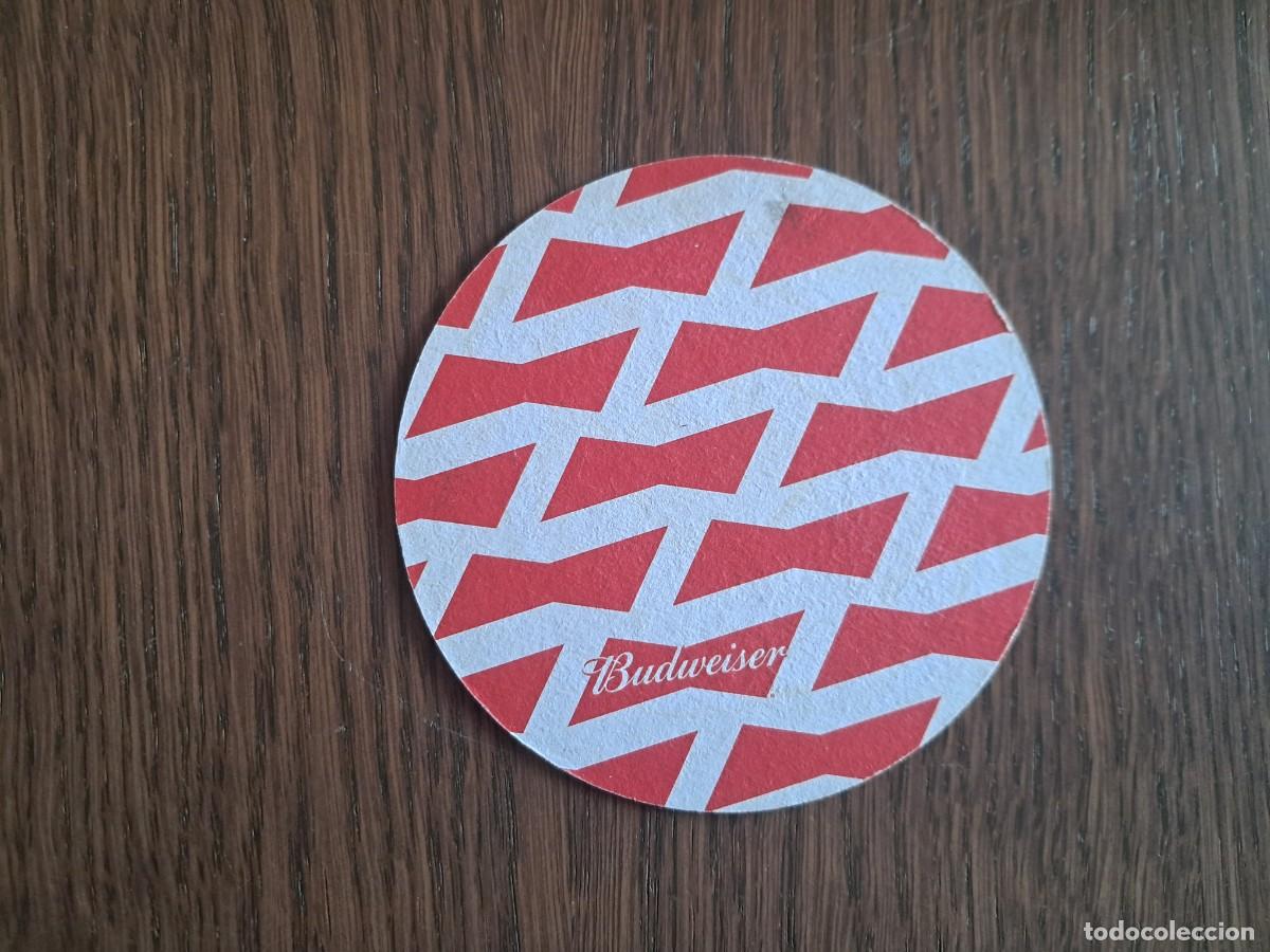 Coleccionismo de cervezas: posavasos de cerveza, Budweiser.