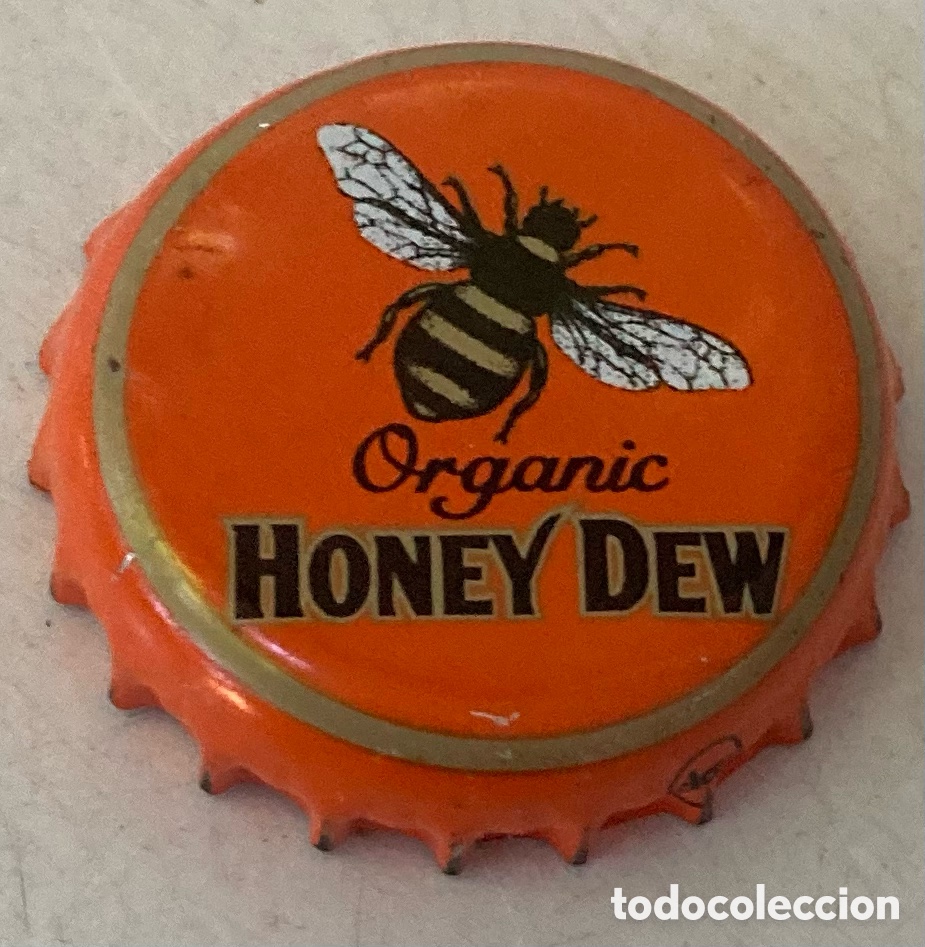 Coleccionismo de cervezas: BOTTLE CAP BIERE CHAPA TAP&Oacute;N CORONA TAPPI CERVEZA BEER HONEY DEW.REINO UNIDO.--LOTE N. 3995-CARMANJO