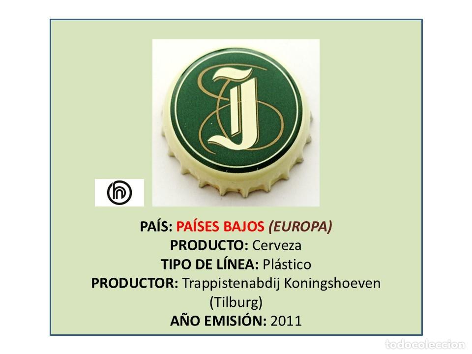 Coleccionismo de cervezas: TAPON CORONA CAPSULA CHAPA CERVEZA LA TRAPPE ISID'OR (PA&Iacute;SES BAJOS)