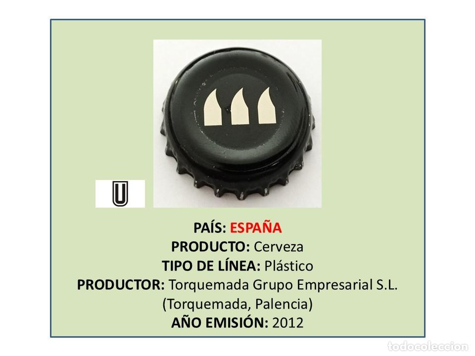 Coleccionismo de cervezas: TAPON CORONA CAPSULA CHAPA CERVEZA TOR QUEMADA (ESPA&Ntilde;A)