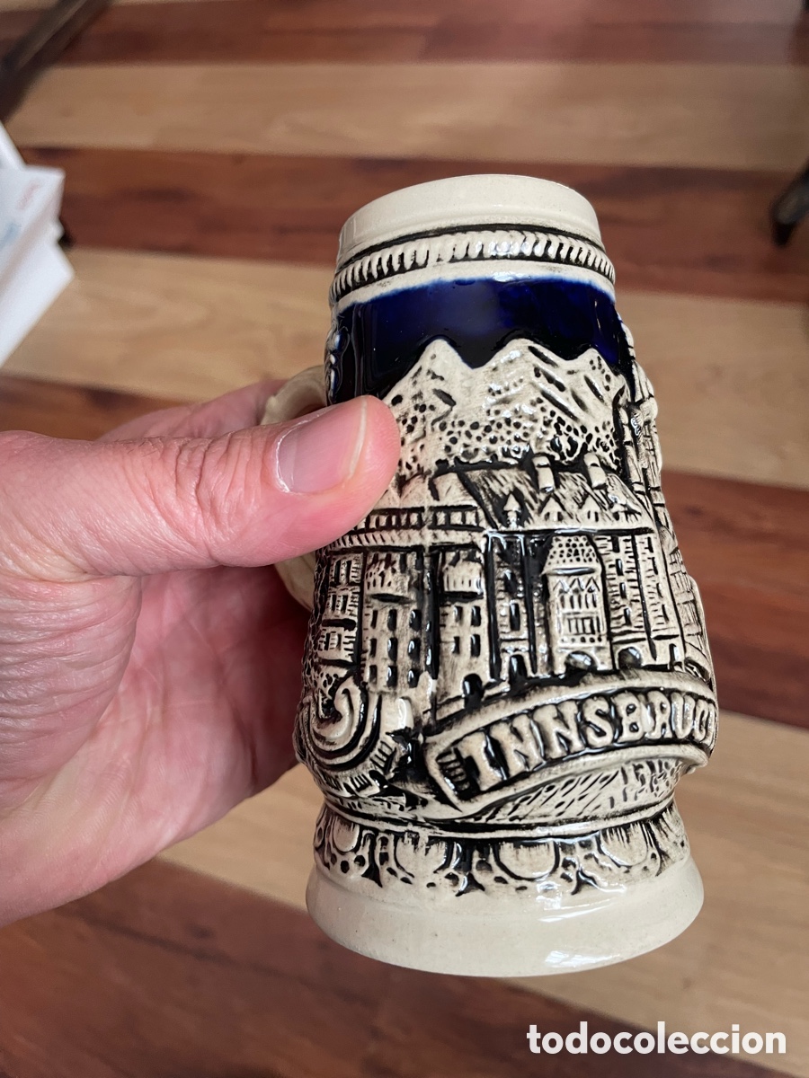 Coleccionismo de cervezas: Jarra cerveza Innsbruck